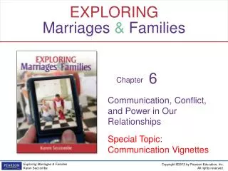 Communication, Conflict, and Power in Our Relationships Special Topic: Communication Vignettes