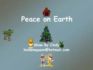 Peace on Earth