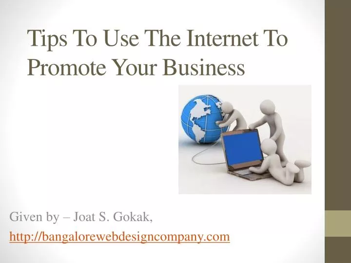 tips to use the internet to promote your business