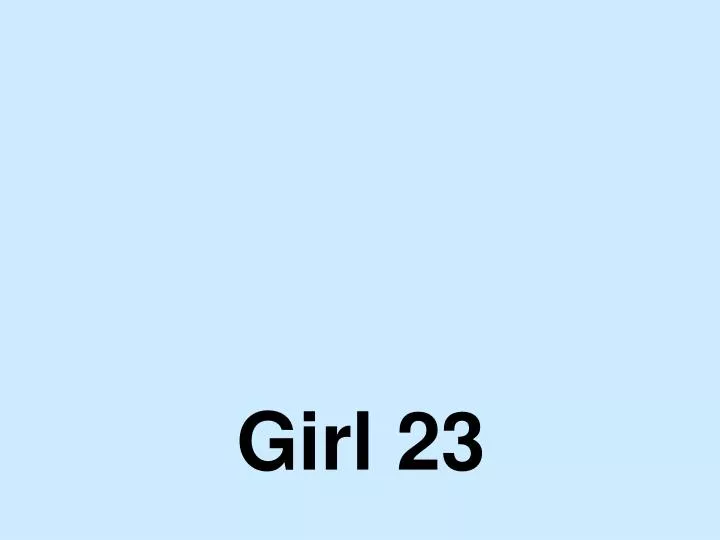 girl 23