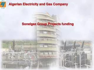 Sonelgaz Group Projects funding
