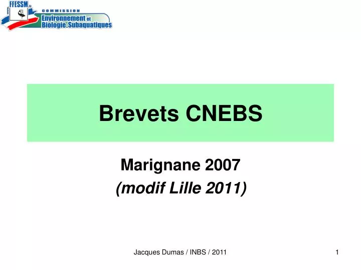 brevets cnebs