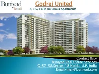 Buy Premium Apartments in Godrej United Bangalore