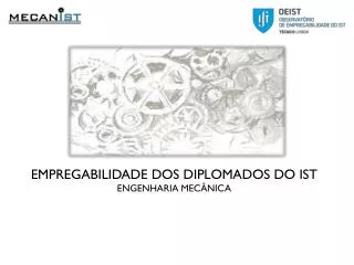 empregabilidade dos diplomados do ist engenharia mec nica