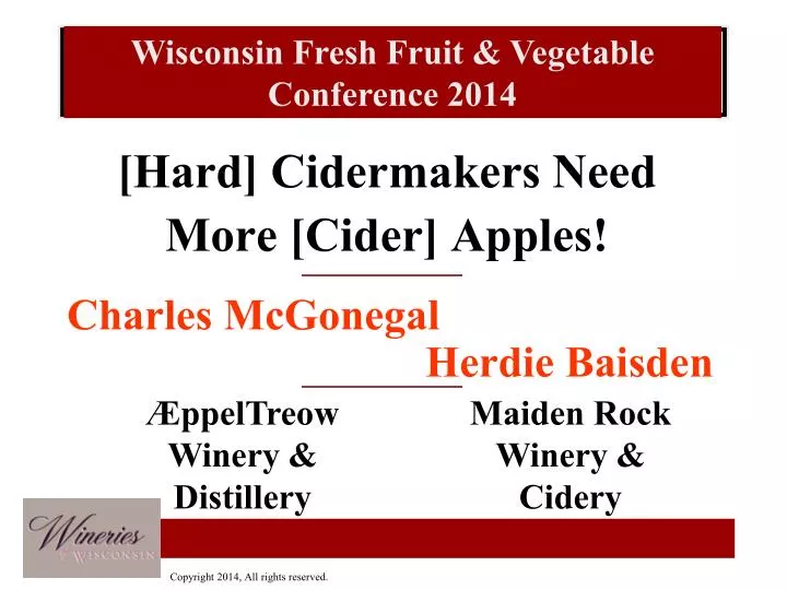 hard cidermakers need more cider apples
