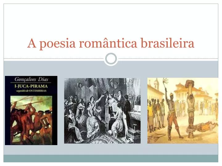 a poesia rom ntica brasileira