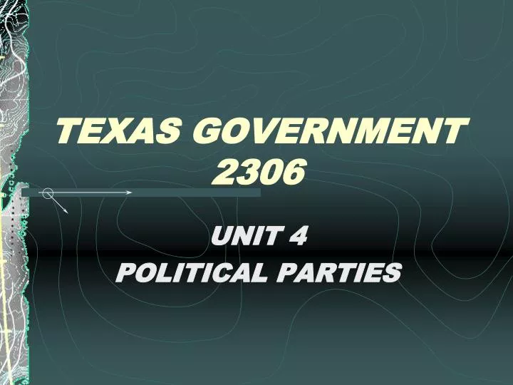texas government 2306