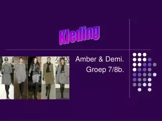 amber demi groep 7 8b