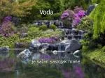 Voda - slide 1