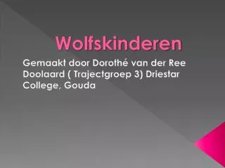 wolfskinderen