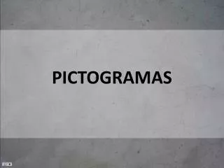 pictogramas