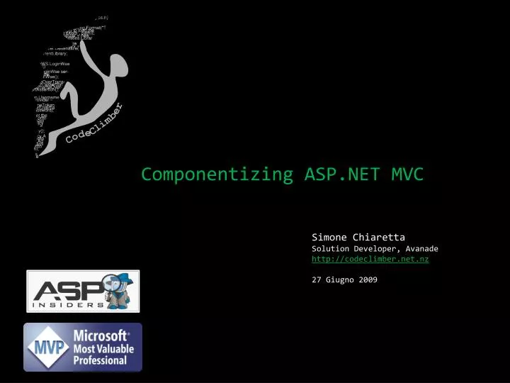 componentizing asp net mvc