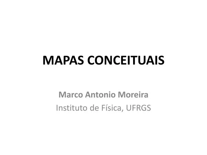 mapas conceituais