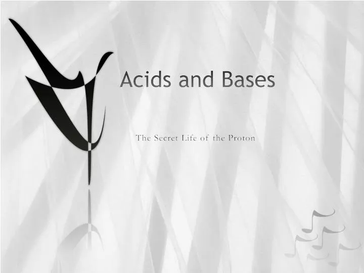 acids and bases