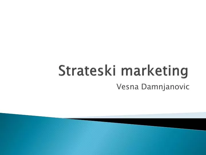 strateski marketing