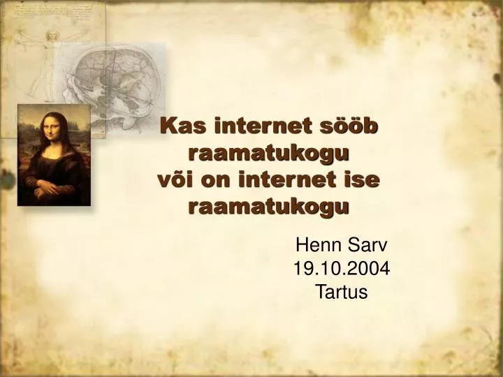 kas internet s b raamatukogu v i on internet ise raamatukogu