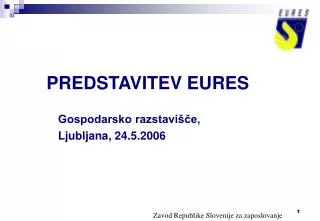 predstavitev eures