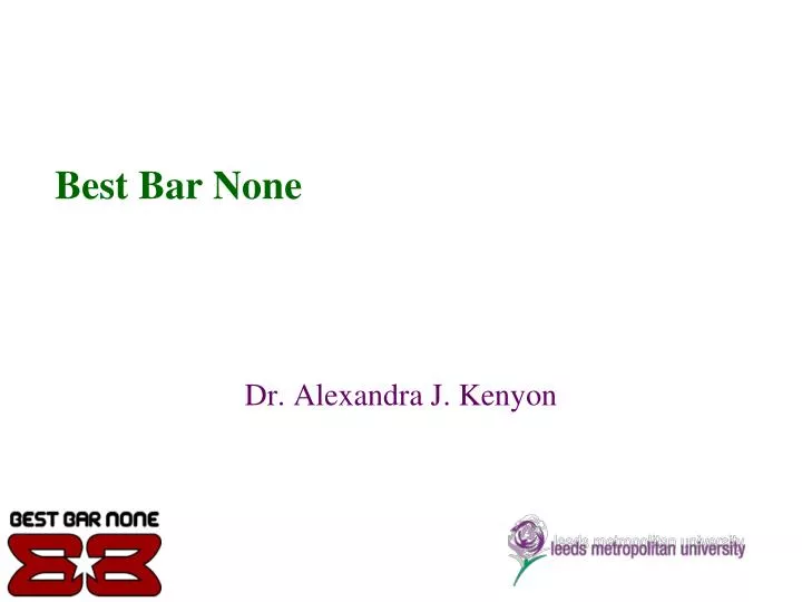 best bar none