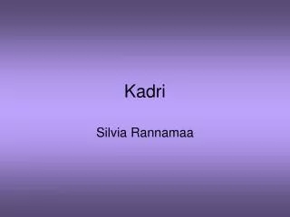 kadri