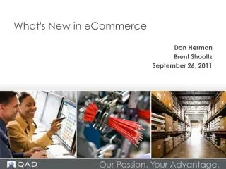What's New in eCommerce