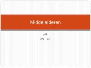 middelalderen