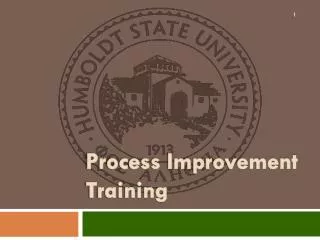 Process Improvement Training
