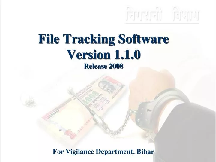 file tracking software version 1 1 0 release 2008