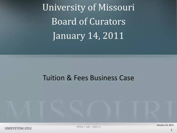 tuition fees business case