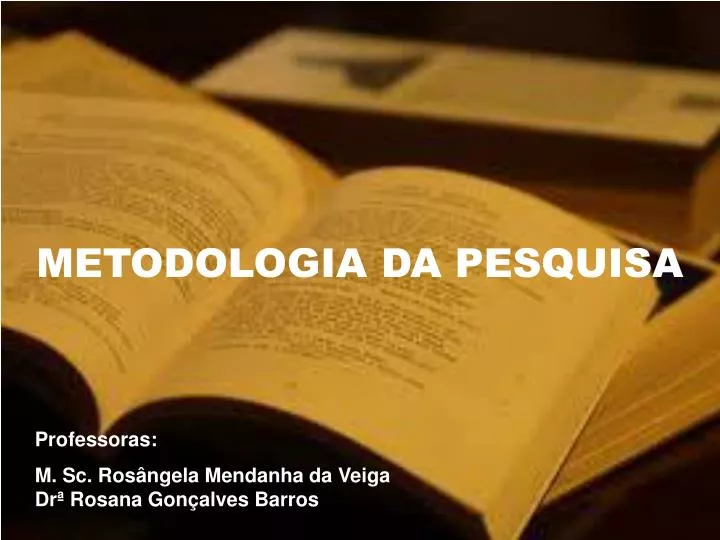 SciELO - Brasil - Uma metodologia para a condução do processo