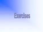 Exercises - slide 1