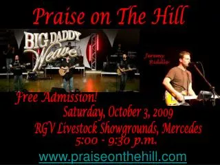 Praise on The Hill