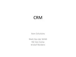 CRM