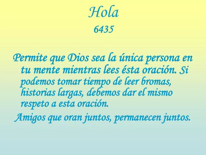 hola 6435