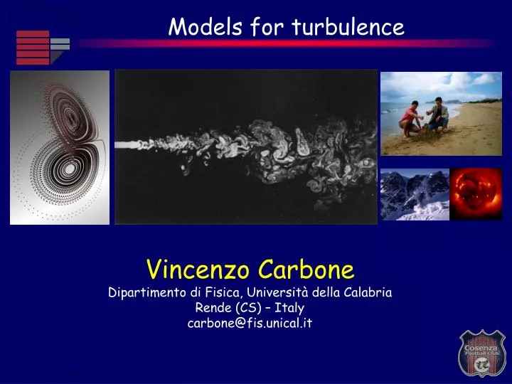 models for turbulence