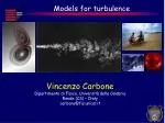 Models for turbulence - slide 1