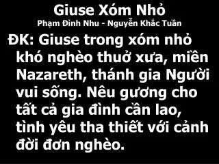giuse x m nh ph m nh nhu nguy n kh c tu n