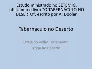 tabern culo no deserto