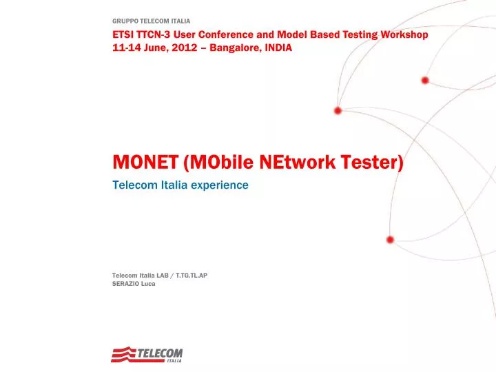 monet mobile network tester