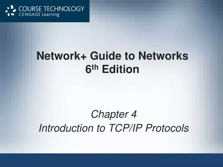 network guide to networks 6 th edition