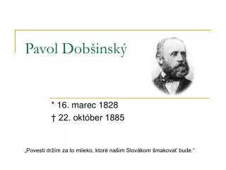 pavol dob insk