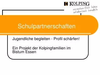schulpartnerschaften