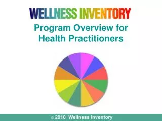 Program Overview for Health Practitioners