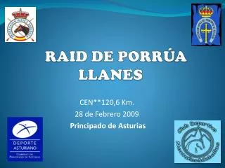 RAID DE PORRÚA LLANES