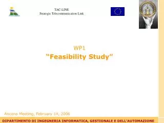 WP1 “Feasibility Study”