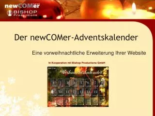 der newcomer adventskalender