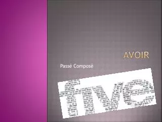 avoir