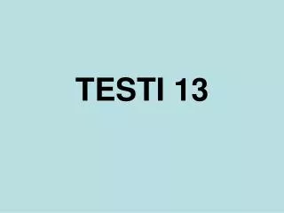 testi 13