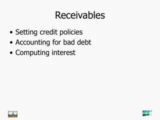 Receivables