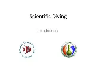 Scientific Diving