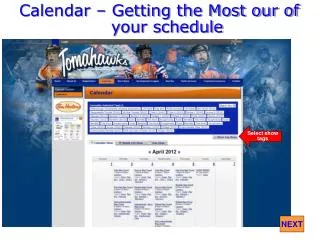 Calendar – Getting the Most our of your schedule